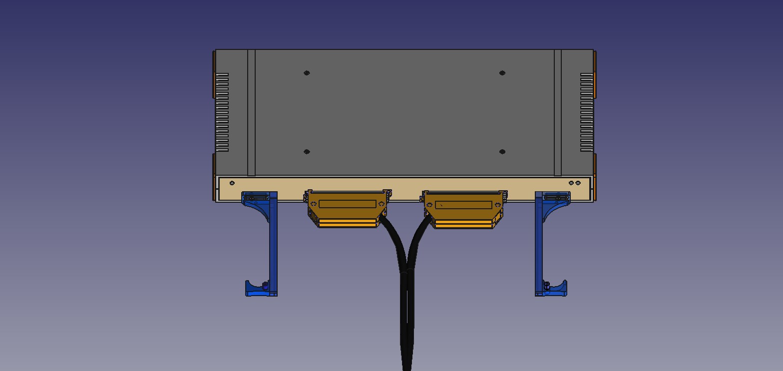 Cable harness on IO Box