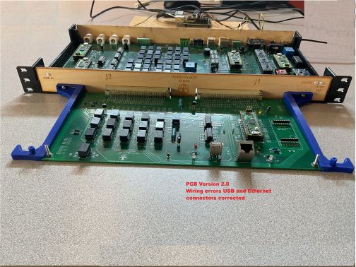 Selftest board version 2.0 with connectors errors corrected