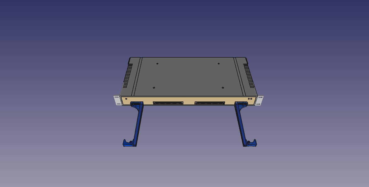 Rackmount bracket on IO Box